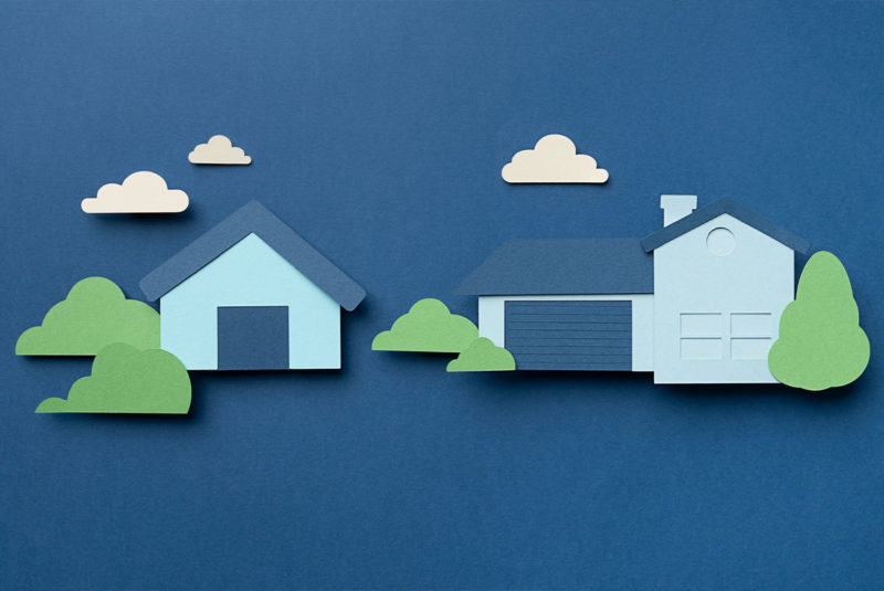 Houses illustration