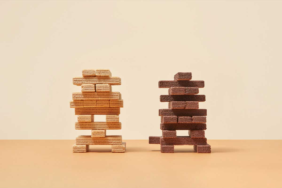 Jenga blocks