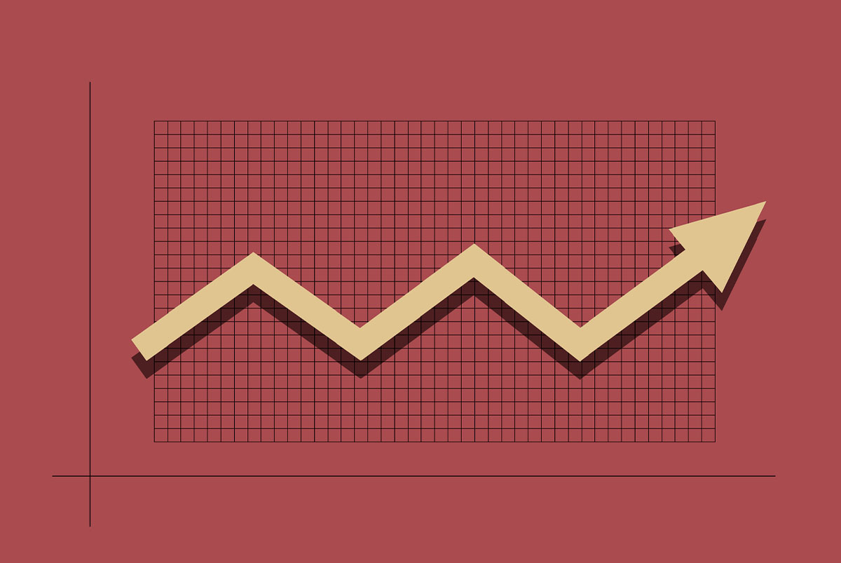 Growth Yellow Chart