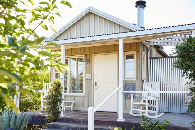 Small home with front porch