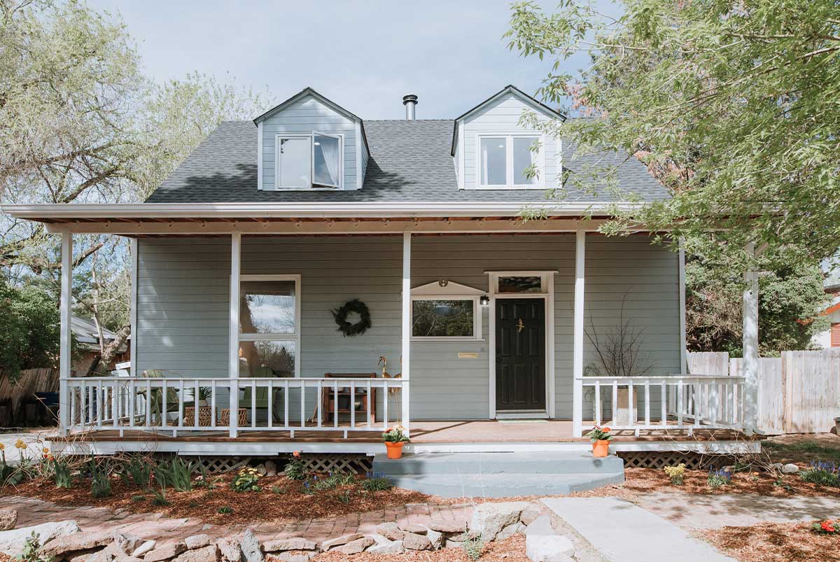 Front porch of a house